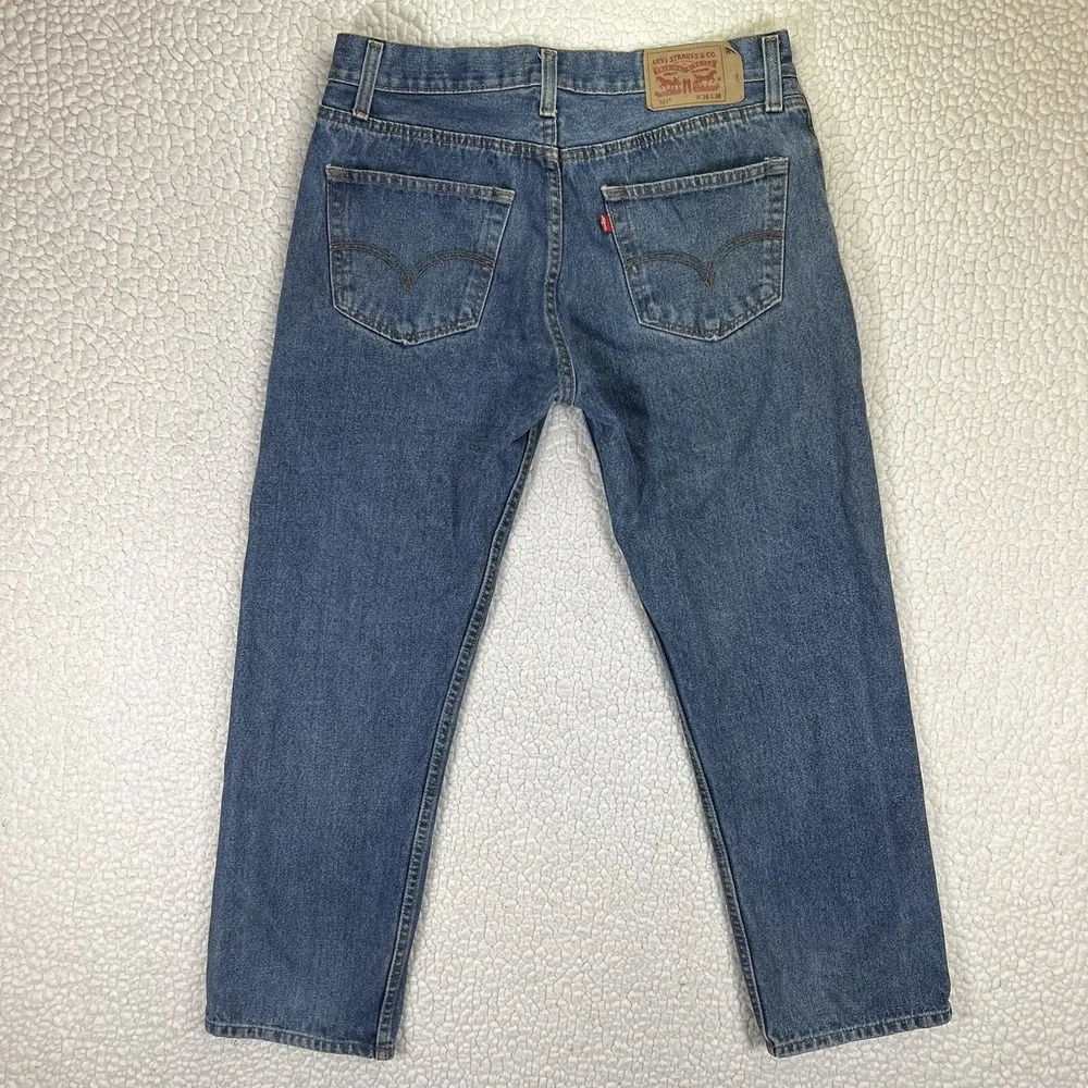 Levi's 501 Straight Jeans‎ Men's 36x30 (Actual 34x29) Streetwear Grunge Casual